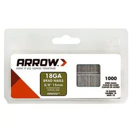 Brad Nail For Electric Nail Gun, Brown, 5/8-In., 1000-Pk. 1