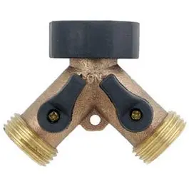 Brass 2-Way Connector 1