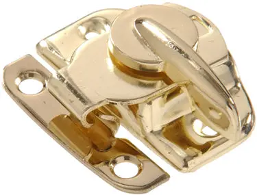 Brass Plated Cam Sash Lock 1