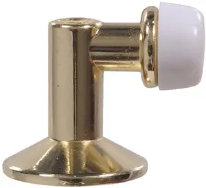 Brass Plated Flr Door Stop 1