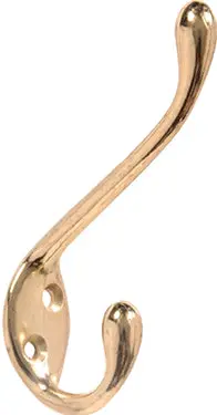 Brass Plated Garment Hook 1