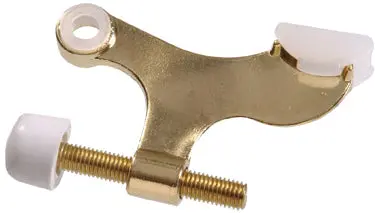 Brass Plated Hng Pn Dr Stop 1