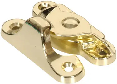 Brass Plated Sash Lock 1