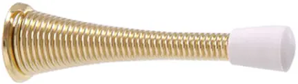 Brass Plated Sprg Door Stop 1