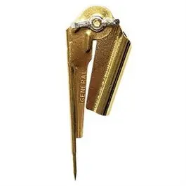 Brass-Plated Steel Compass & Scriber 1
