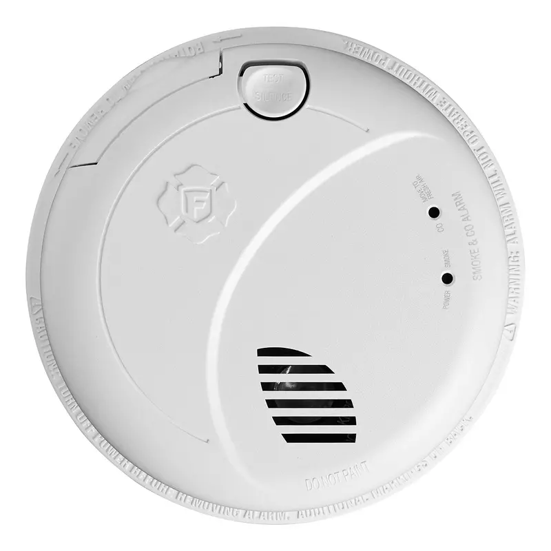 Brk 1046781 Interconnect Hardwire Smoke & Co Alarm With Battery Backup & Voice 1
