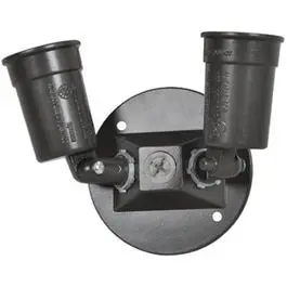 Bronze Weatherproof Double Lampholder 1