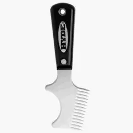Brush Comb, Black/Silver 1