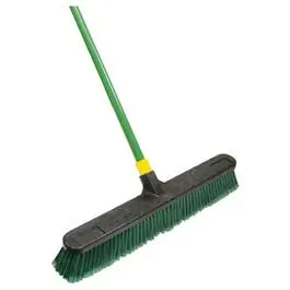Bulldozer Push Broom, Indoor/Outdoor, Polypropylene Fibers, 24-In. 1