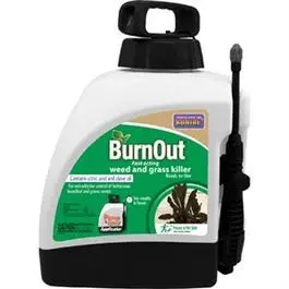 Burnout Organic Weed & Grass Killer With Sprayer, Ready-To-Use 1.33-Gallon 1