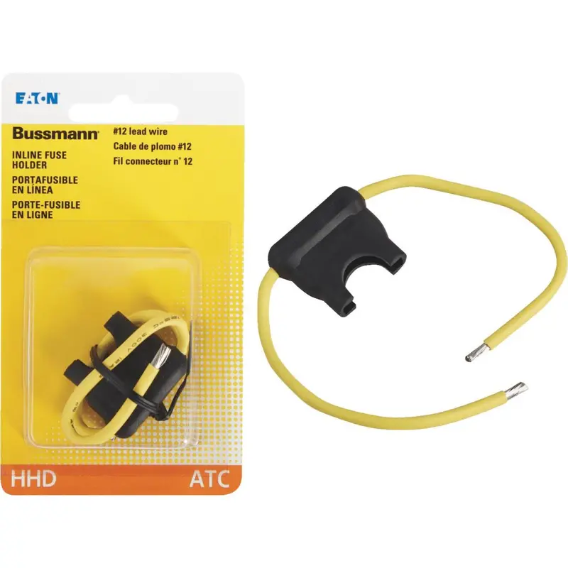 Bussmann 20-Amp #12 Atc Inline Blade Fuse Holder 1