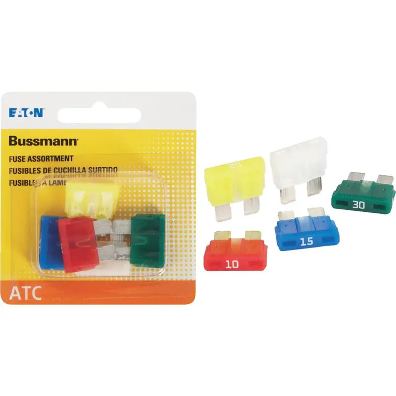 Bussmann Atc Blade Fuse Assortment (5-Pack) 1
