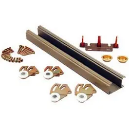 Bypass Door Hardware Set, 3/4 Or 1-3/8-In., 6-Ft. 1