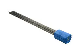 C.H Hanson Stake Flags-21" Staff, 2-1/2"X3-1/2" Flag, Blue 100Pcs. 1