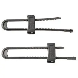 Cabinet Slide Lock, Gray, 2-Pk. 1