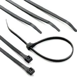 Cable Tie, Nylon, Black, 8-In., 1000-Pk. 1