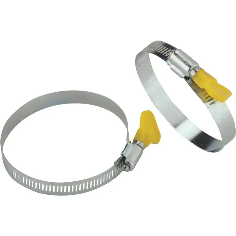 Camco 3 In. Twist-It Clamp Rv Sewer Hose Connector, (2-Pack) 1