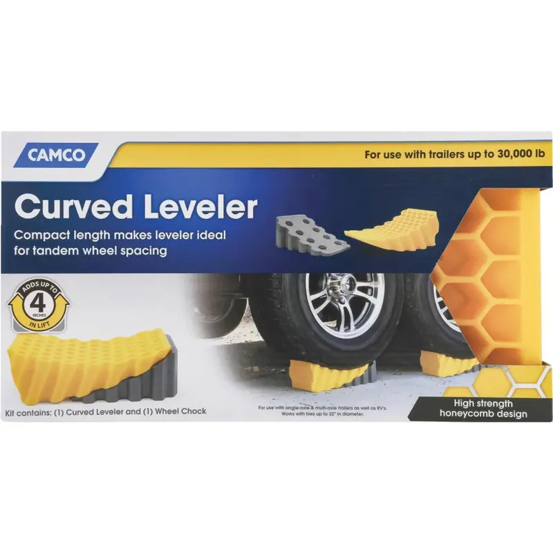 Camco Curved Trailer & Rv Leveler 1