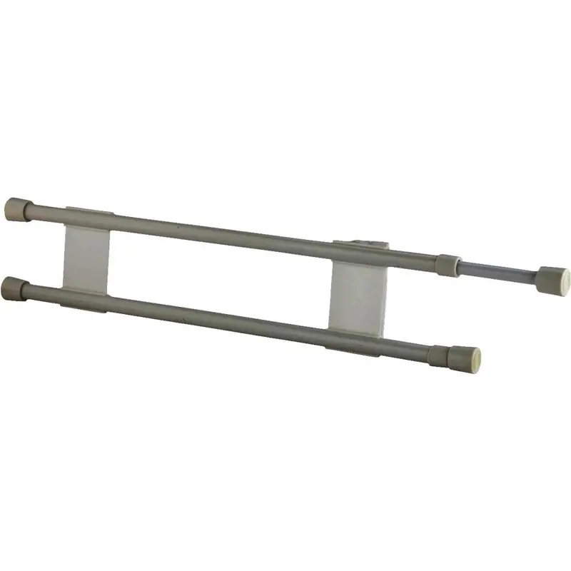 Camco Extends 16 In. To 28 In. White Refrigerator Rv Storage Bar 1