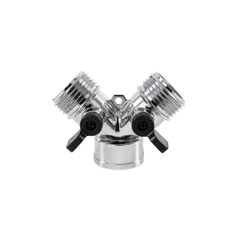 Camco Fresh Water Hose Metal Y-Valve 1