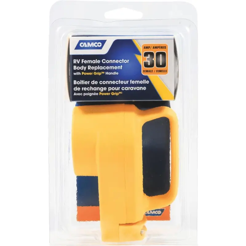 Camco Power Grip 30A Female Replacement Rv Receptacle 1
