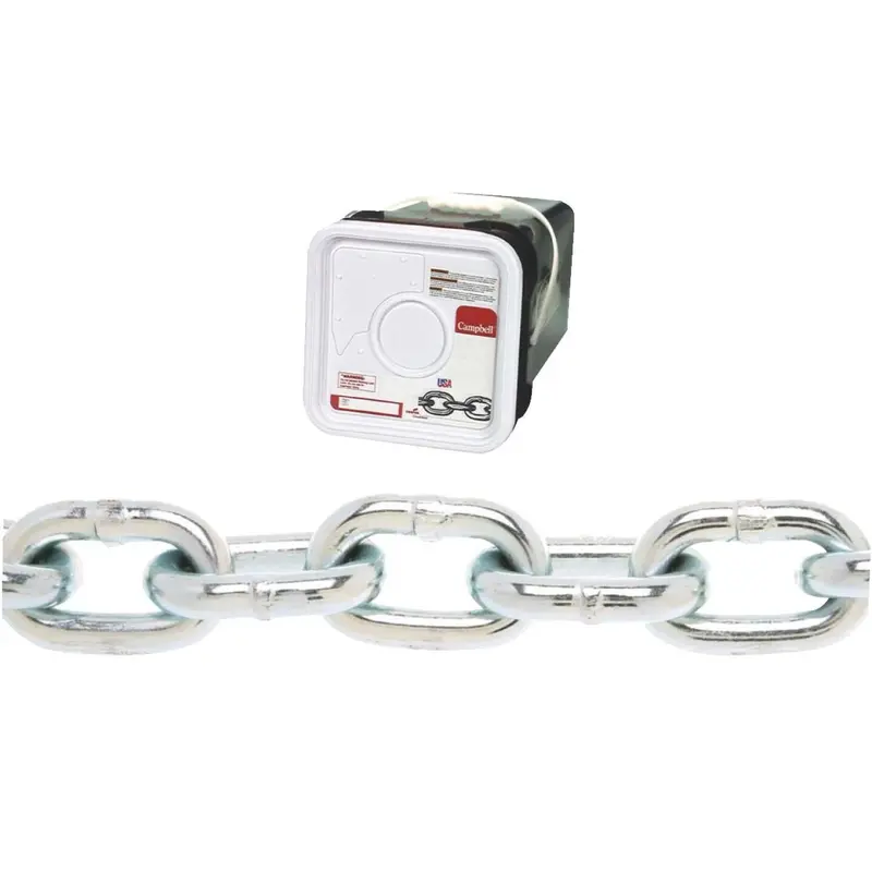 Campbell 3/16 In. 150 Ft. Zinc-Plated Low-Carbon Steel Coil Chain 1