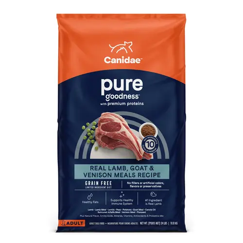 Canidae Pure Grain Free, Limited Ingredient Dry Dog Food, Lamb, Goat And Venison Meals 1