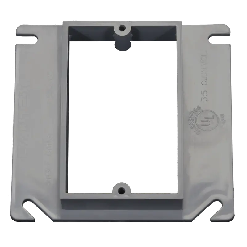 Cantex  1-Gang 1/2 In. Rise Ez Box Electrical Box Cover Riser 1