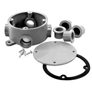 Cantex 5133690U Pvc Junction Box, Type X ~ 1/2 1
