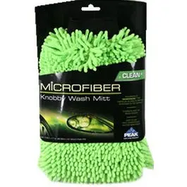 Car Wash Mitt, Knobby Microfiber 1