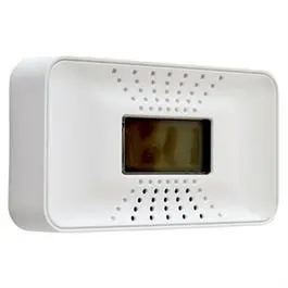 Carbon Monoxide Detector, Temperature Display, 10-Year Battery 1