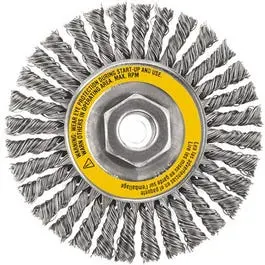 Carbon Wire Wheel, 5 X 5/8-In.-11 1