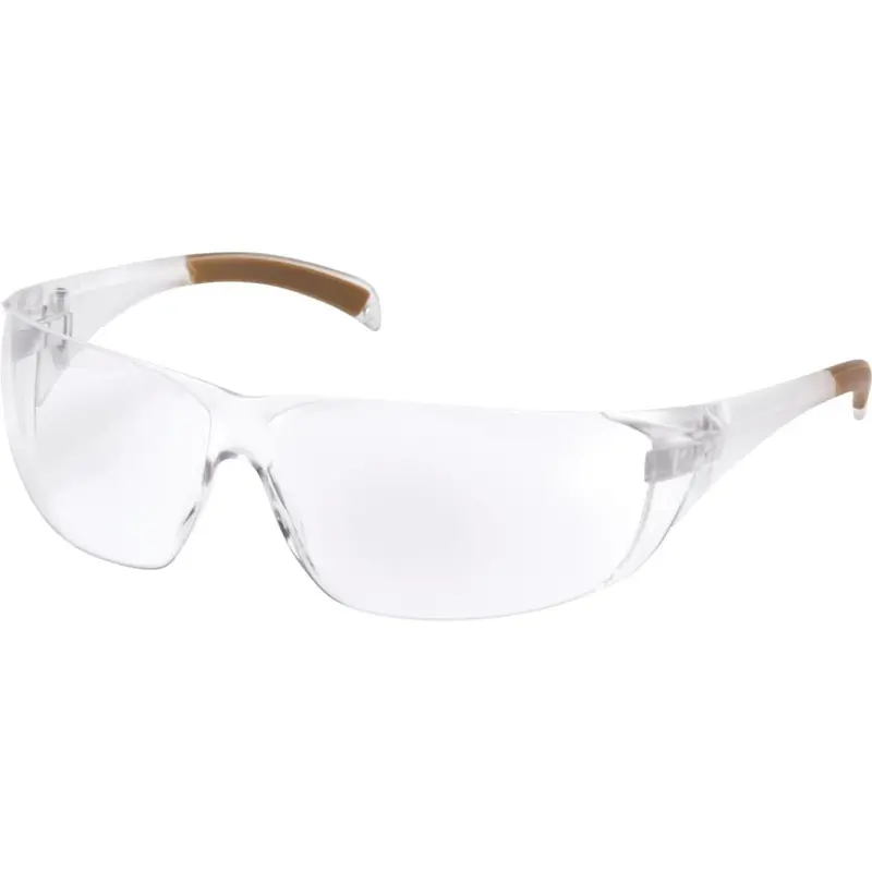 Carhartt Billings Clear Temple Safety Glasses With Clear Lenses 1