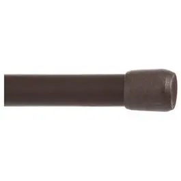 Carlisle Spring Tension Rod, Brown, 48 To 75-In. 1