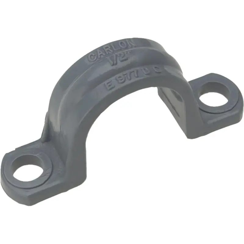 Carlon 1-1/4 In. 2-Hole Pvc Strap (5-Pack) 1