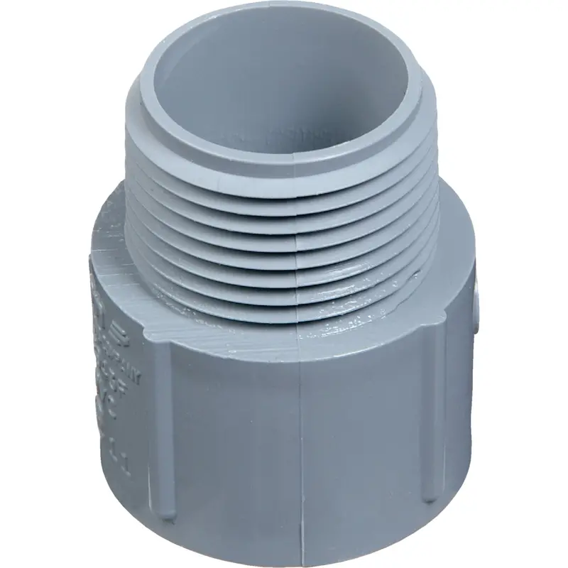 Carlon 1-1/4 In. Male Threaded & Socket Terminal Adapter 1