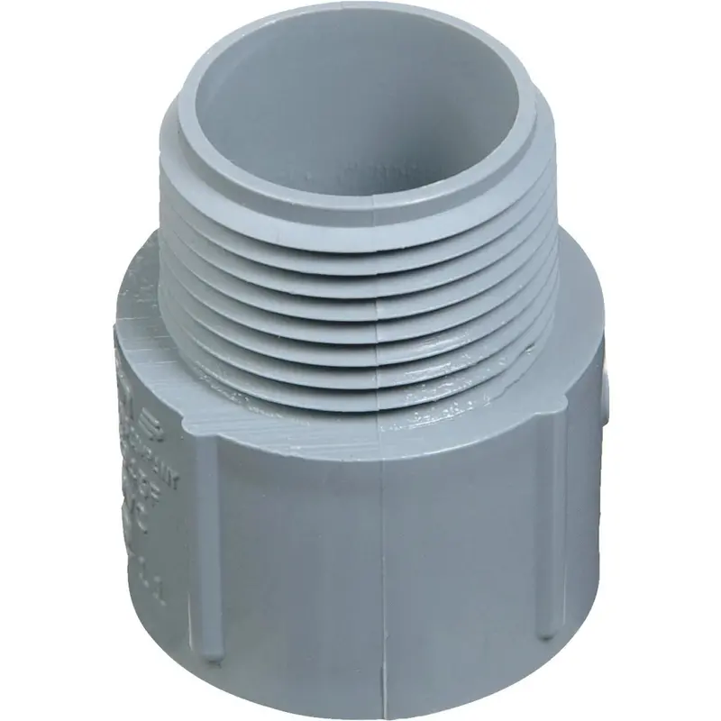 Carlon 1/2 In. Male Threaded & Socket Terminal Adapter 1