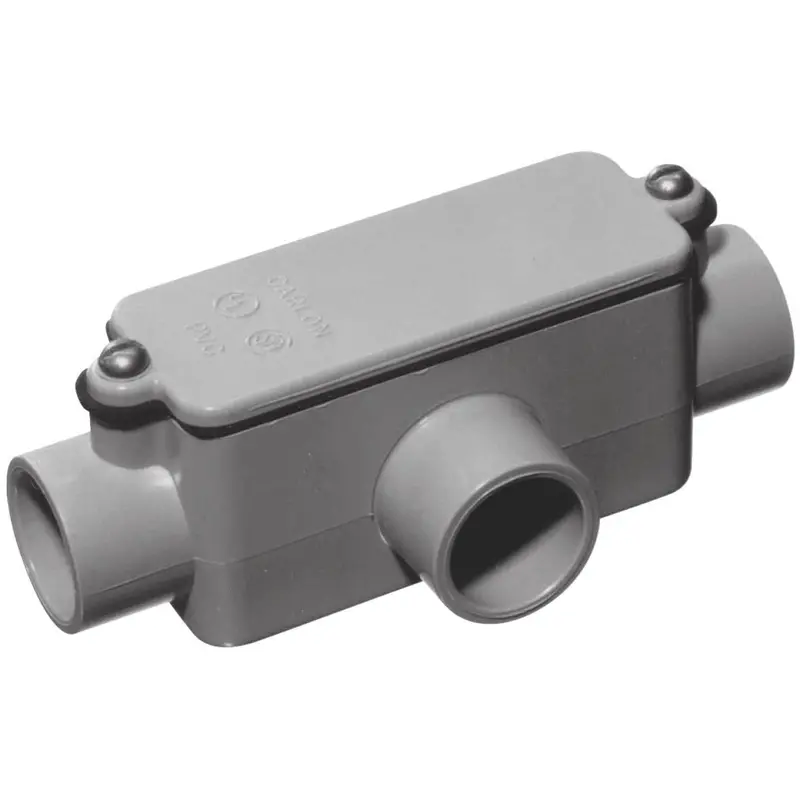 Carlon 1/2 In. Pvc T Access Fitting 1