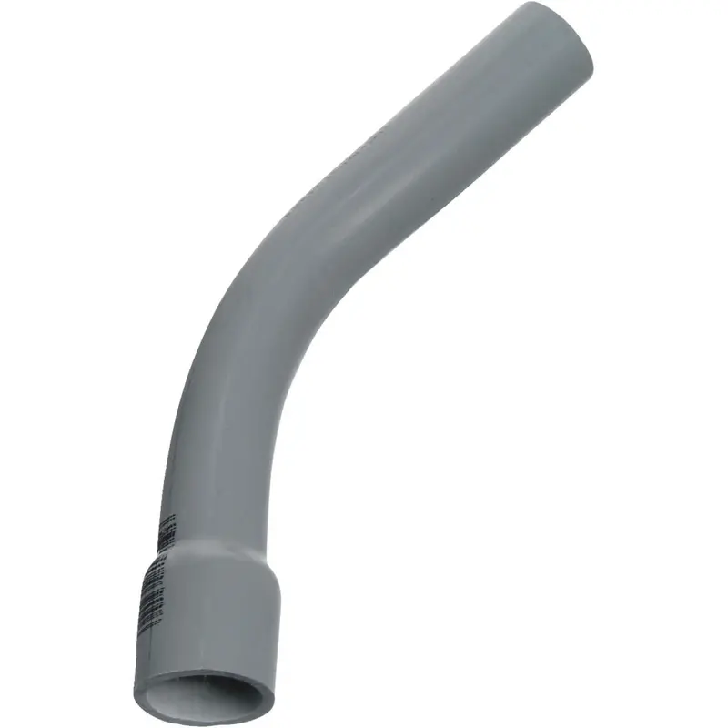 Carlon 1 In. Schedule 40 45 Deg Standard Radius Belled End Pvc Elbow 1