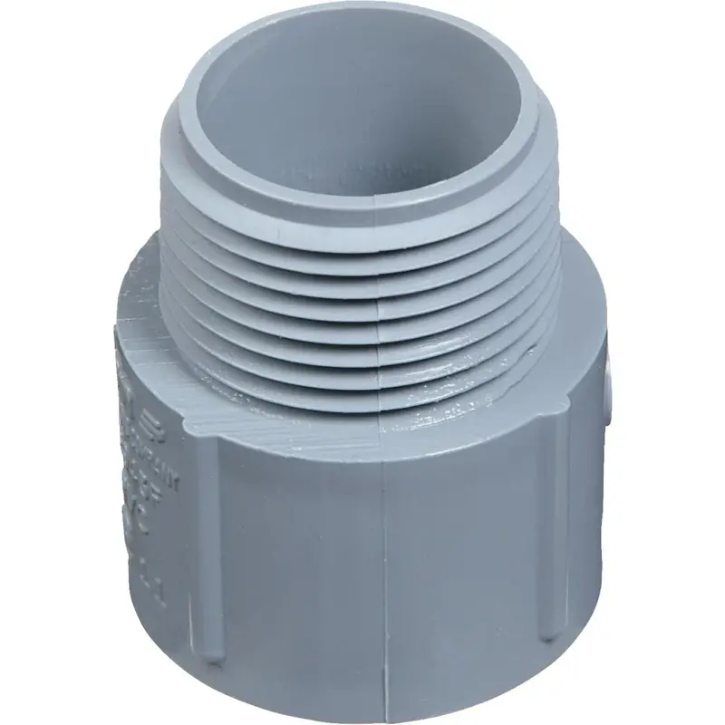Carlon 2 In. Male Threaded & Socket Terminal Adapter 1