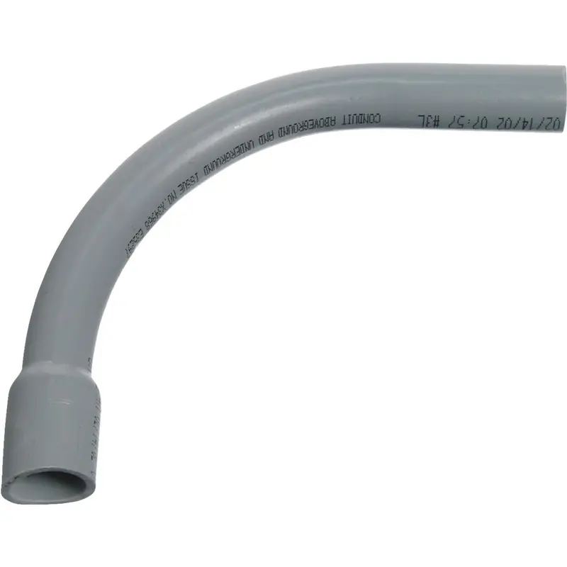 Carlon 3/4 In. Schedule 40 90 Deg Standard Radius Belled End Pvc Elbow 1