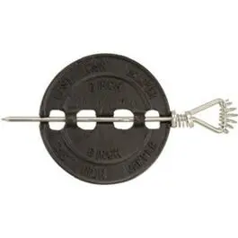 Cast Iron Stove Damper, 7-In. 1