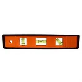 Cast Torpedo Level, Orange, 9-In. 1