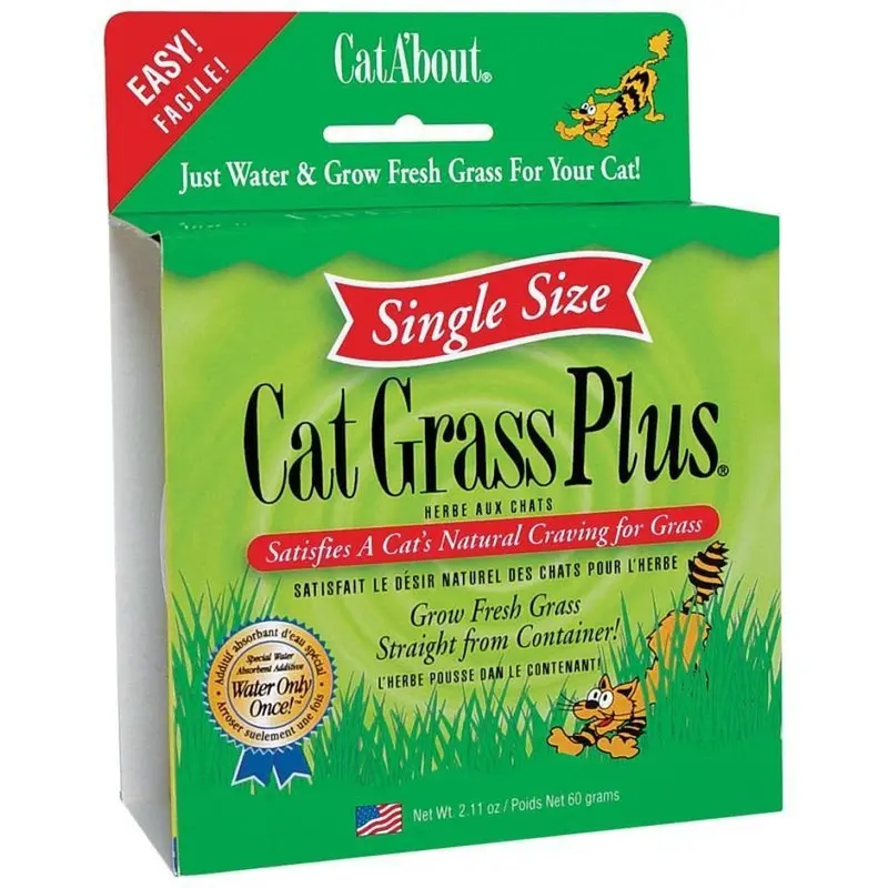 Cat A'bout Cat Grass Plus Tub 1