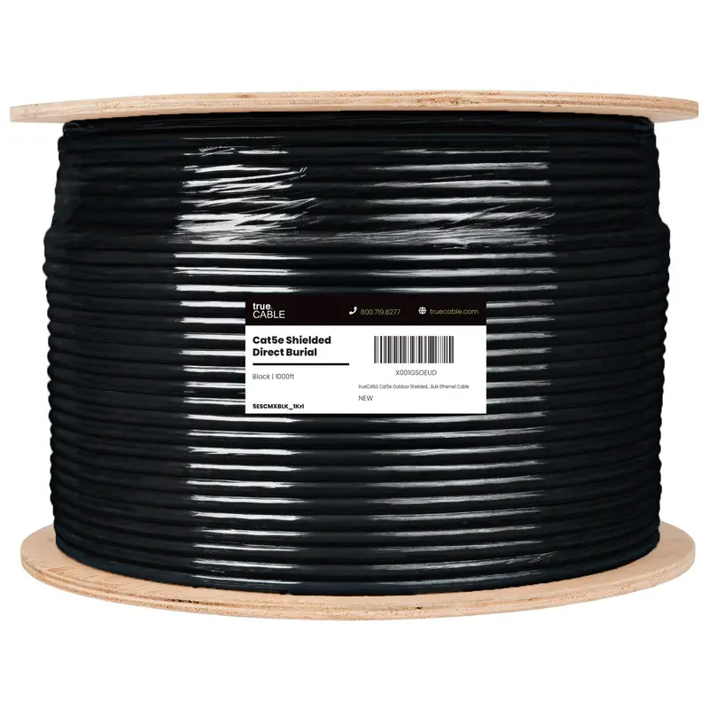 Cat5e Direct Burial Ethernet Cable｜Shielded 1