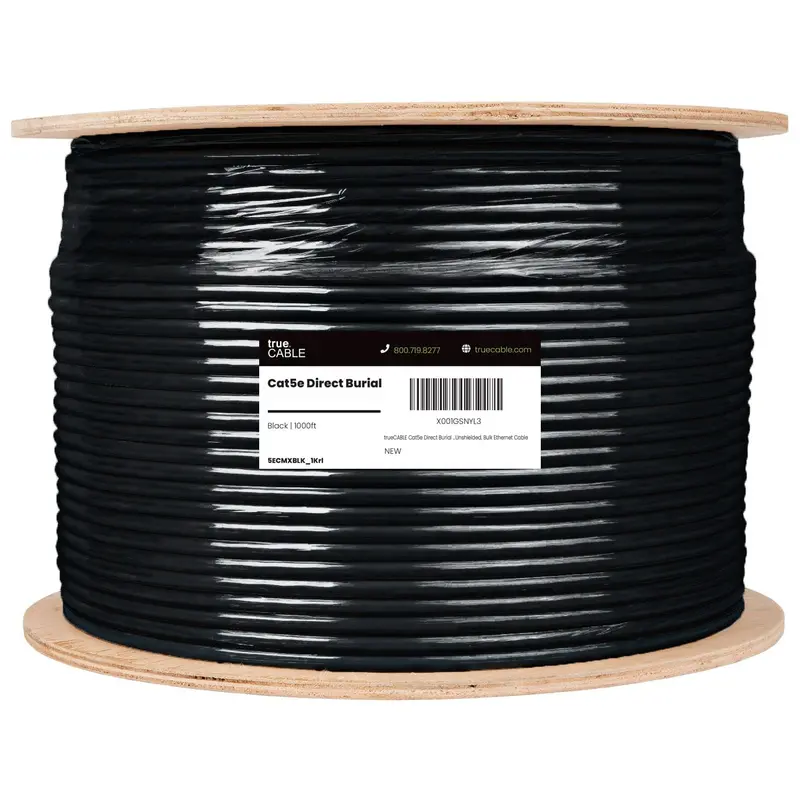Cat5e Direct Burial Ethernet Cable｜Unshielded 1