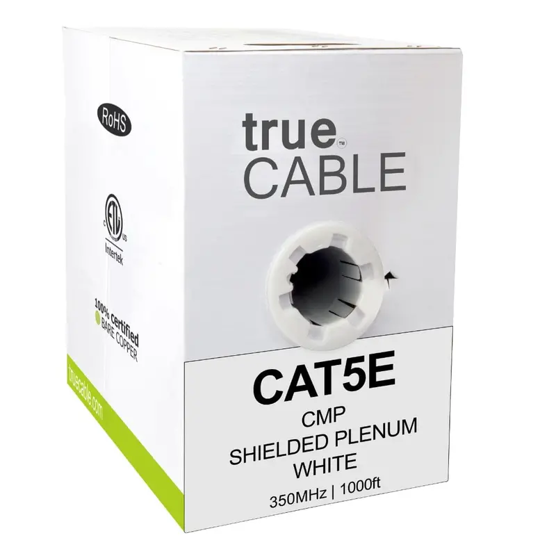 Cat5e Plenum Ethernet Cable|Shielded 2