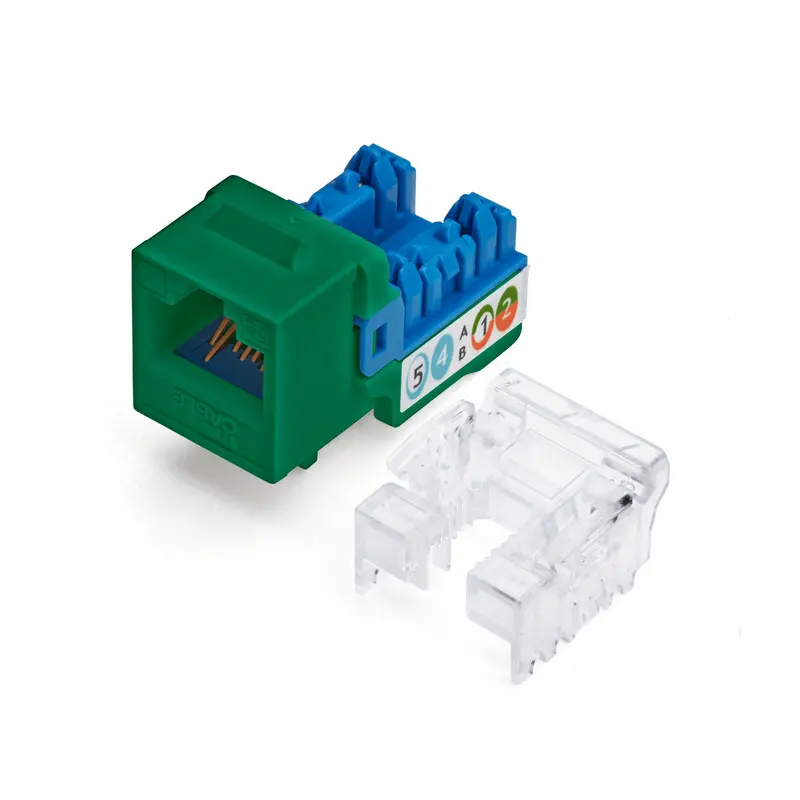 Cat5e Punch Down Keystone Jack｜Unshielded 1
