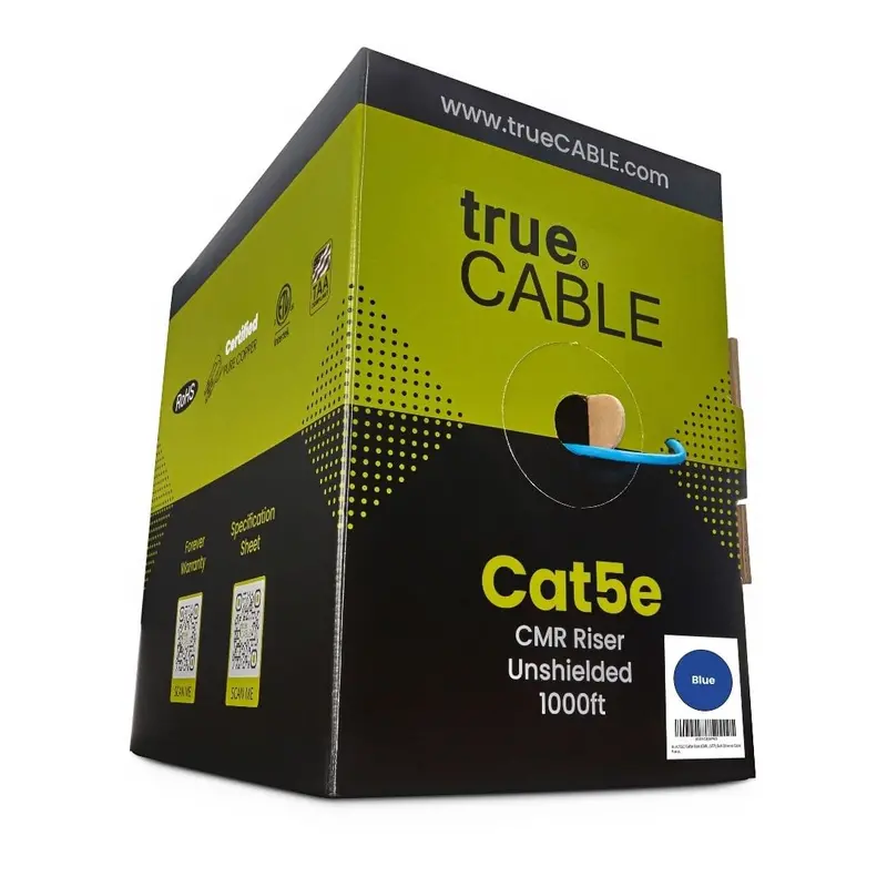 Cat5e Riser Ethernet Cable｜Unshielded 1