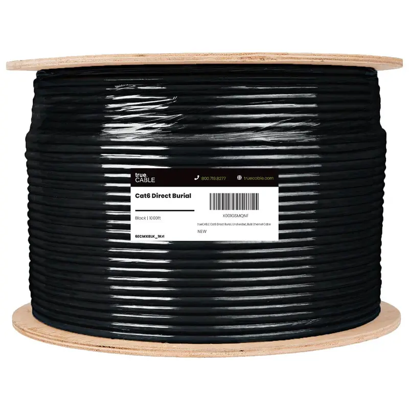 Cat6 Direct Burial Ethernet Cable｜Unshielded 1